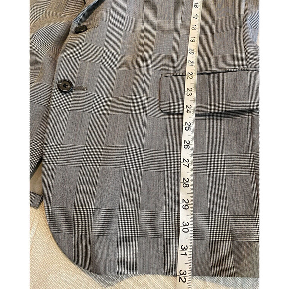 Vtg Polo University Club by Ralph Lauren Sports Coat Mens 42R Plaid Suit Jacket - Picture 15 of 16